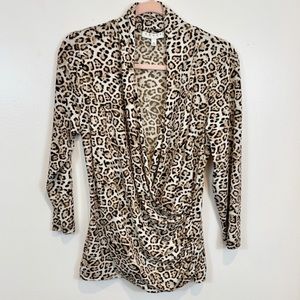 Chaus Plunging Neck Top